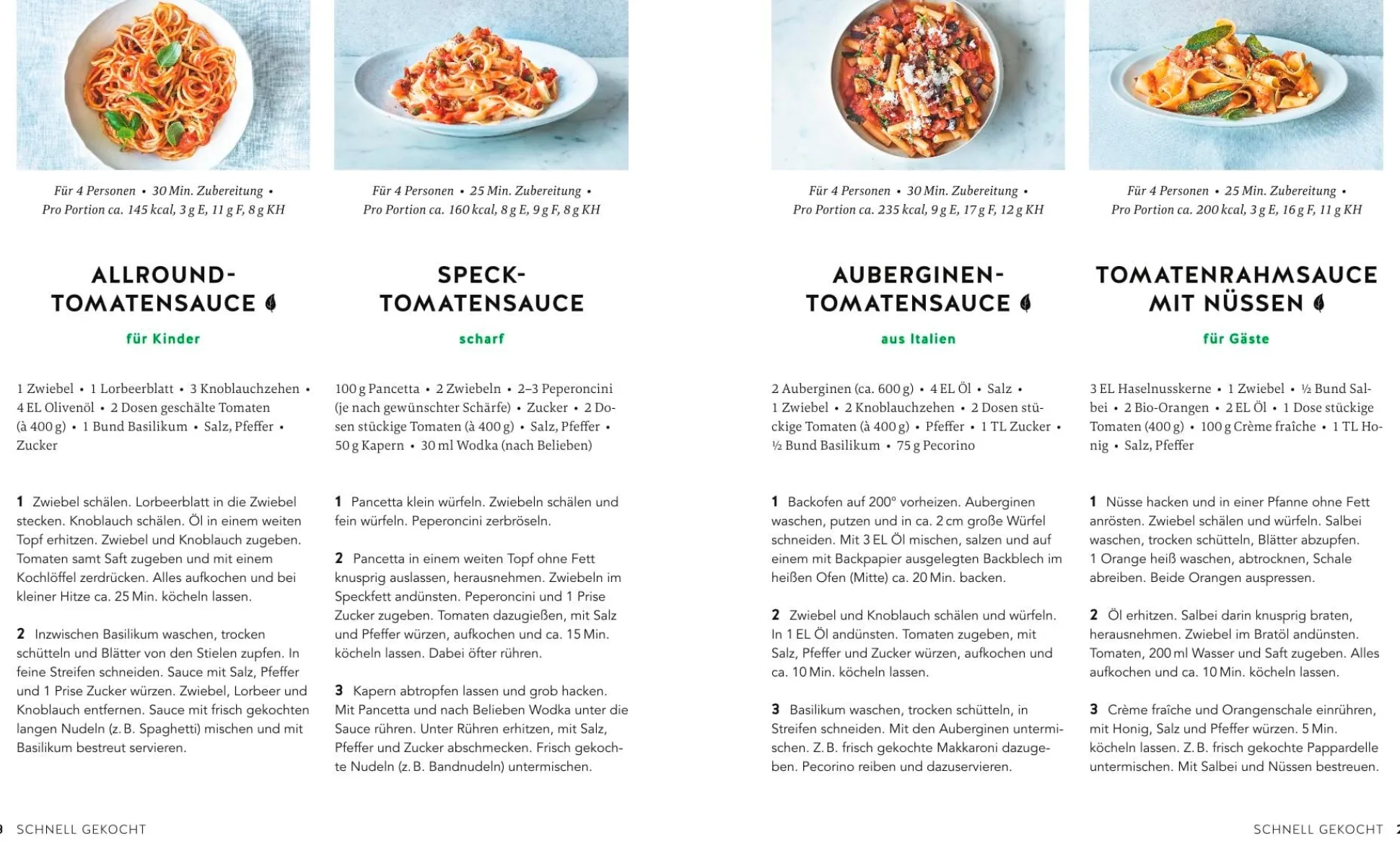 1 Nudel – 50 Saucen