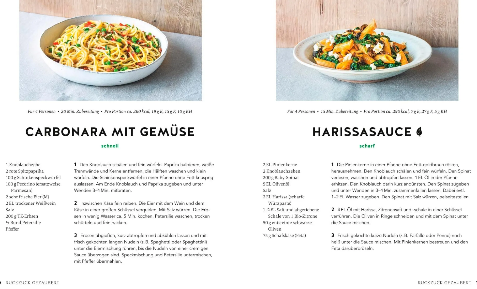 1 Nudel – 50 Saucen