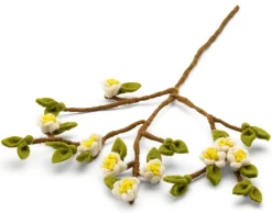 Apfelblütenzweig Filz