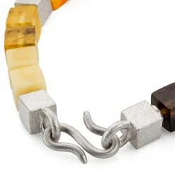Armband Bernsteinwürfel