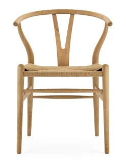 Armlehnstuhl CH 24 Eichenholz