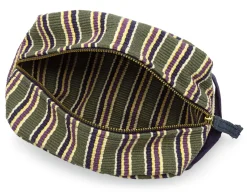 Aufräumer gestreift, Grün-Lila