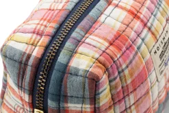 Aufräumer N° 42 kariert, rot-blau