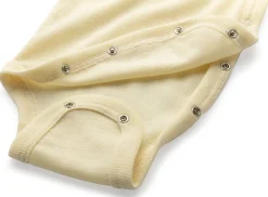 Baby-Wickelbody Merinowolle-Seide