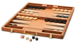 Backgammonspiel Kirschbaumholz