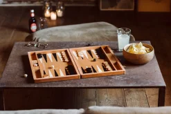 Backgammonspiel Kirschbaumholz