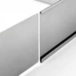 Backrahmen eckig Edelstahl