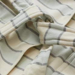 Bademantel farbig gestreift Unisex