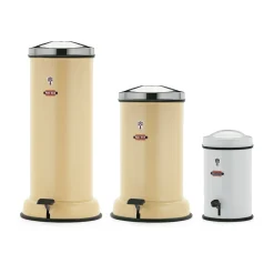 Badmülleimer Stahlblech