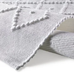 Badteppich Rautenmuster