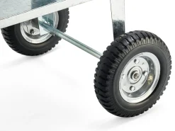 Balkonhochbeet verzinkt rollbar