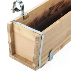 Balkonkasten Robinienholz