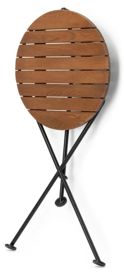 Balkonklapptisch Holzauflage