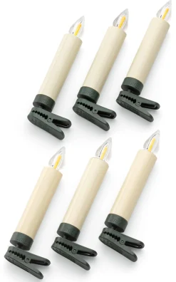 Baumkerzen elektrisch recycelter Kunststoff