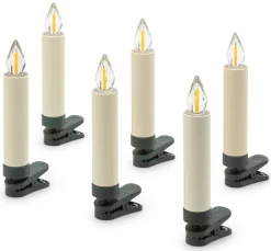 Baumkerzen elektrisch recycelter Kunststoff