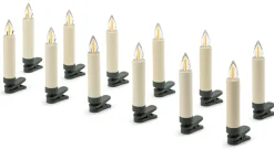 Baumkerzen elektrisch recycelter Kunststoff