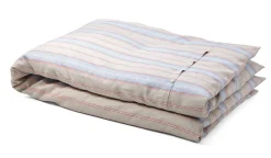 Bettbezug Leinen gestreift