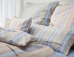 Bettbezug Leinen gestreift
