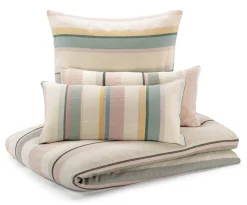 Bettbezug Strukturstreifen