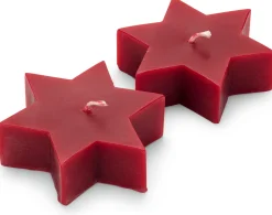 Bienenwachs-Teelichte Stern