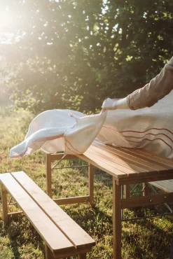 Biergartengarnitur Robinienholz