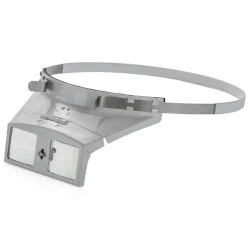 Binokulare Kopfbandlupe mit Glaslinsen