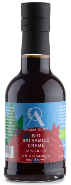 Bio-Balsamico-Creme mit Granatapfel und Aronia
