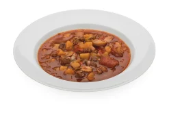 Bio-Gulaschsuppe mit Fleisch vom Angus-Weiderind