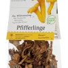 Bio-Pfifferlinge getrocknet