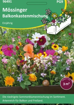 Blumensamen Mössinger Balkonkastenmischung