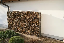 Brennholzregal Stahl verzinkt