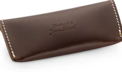 Brillenetui Rindleder, dunkelbraun