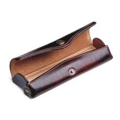 Brillen-Klappetui Rindleder