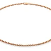 Collier Venezianer roségoldplattiert