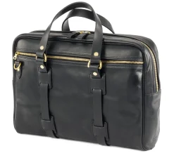 Croots Leder-Laptop-Tasche