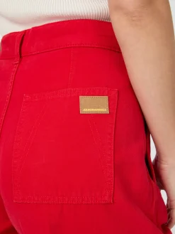 Damen-Barrel-Pants Canvas