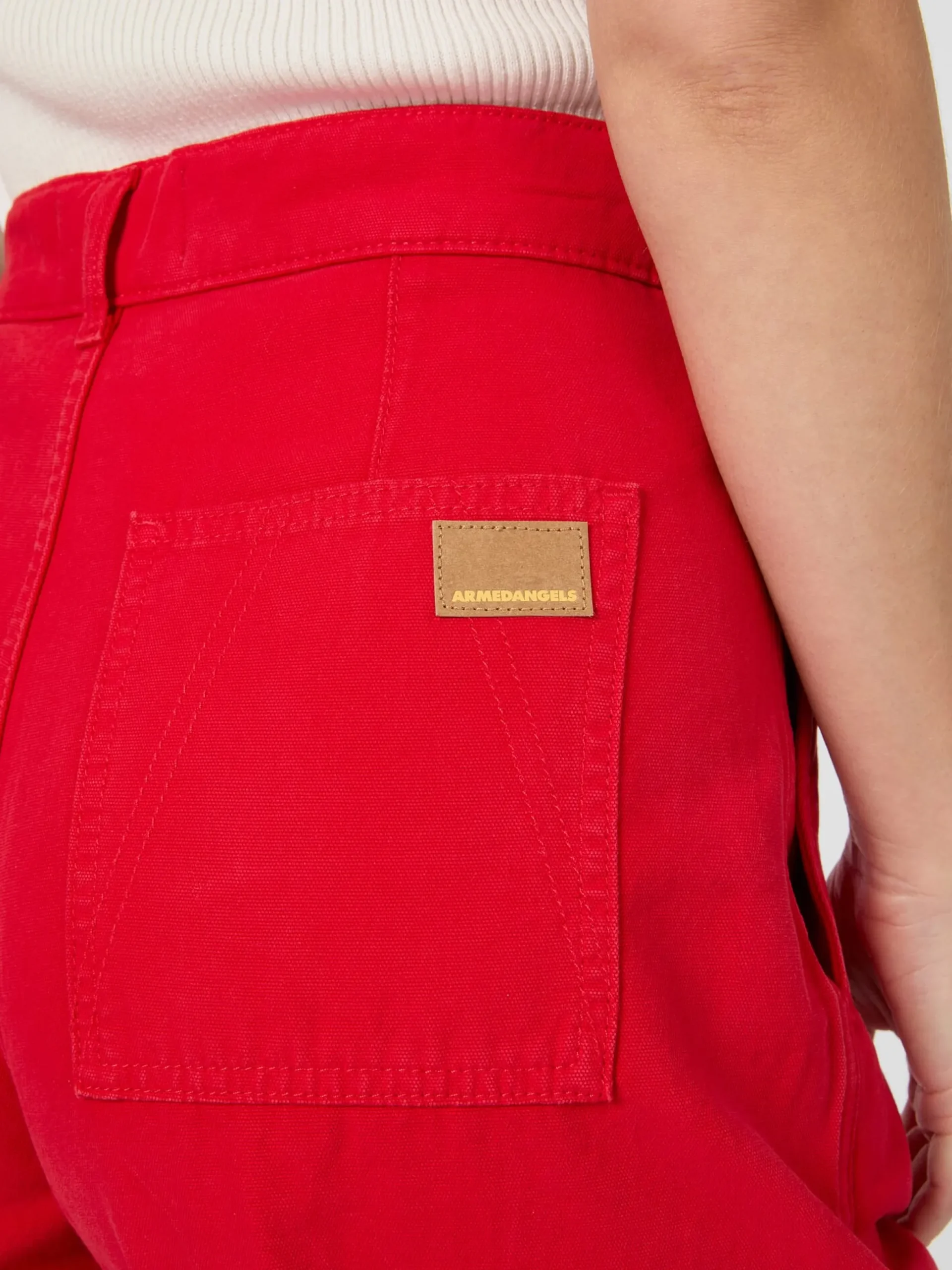 Damen-Barrel-Pants Canvas