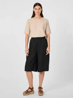 Damen-Bermudahose Leinen