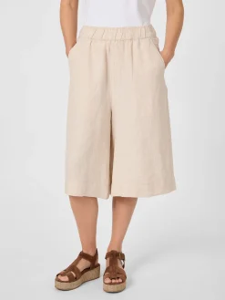 Damen-Bermudahose Leinen