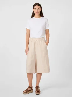 Damen-Bermudahose Leinen