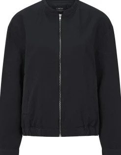 Damenblouson Baumwolle-Leinen