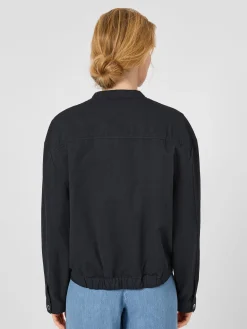 Damenblouson Baumwolle-Leinen