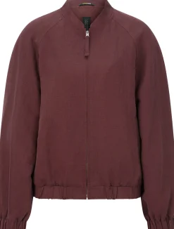 Damenblouson Lyocell-Leinen