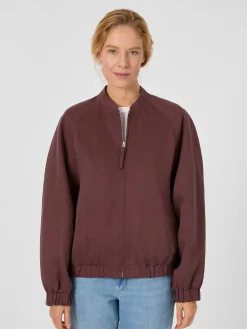 Damenblouson Lyocell-Leinen