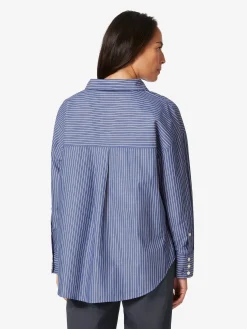 Damenbluse gestreift