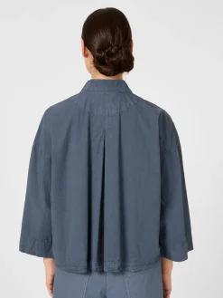 Damenbluse mit Brusttasche