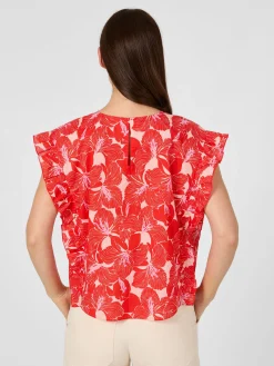 Damen-Blusenshirt Volant