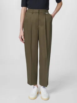 Damen-Bundfaltenhose