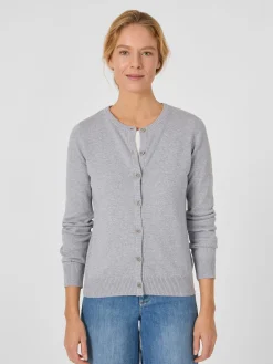 Damencardigan Baumwolle