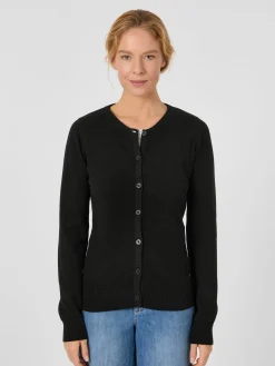 Damencardigan Baumwolle